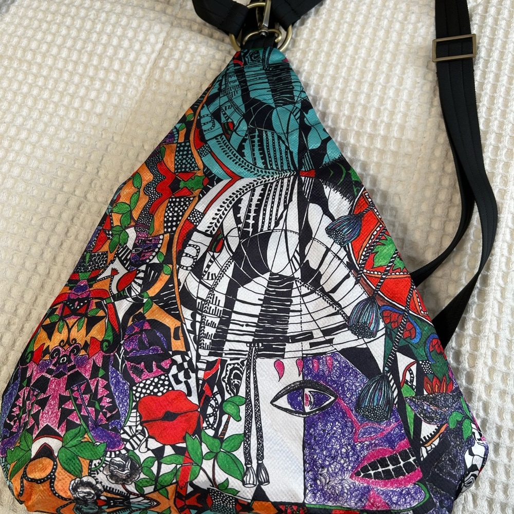 Butterfly Black backpack NWOT